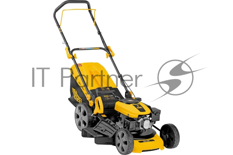 Газонокосилка бензиновая GLD-460-K, 150 см3, 46 см, 50 л Denzel