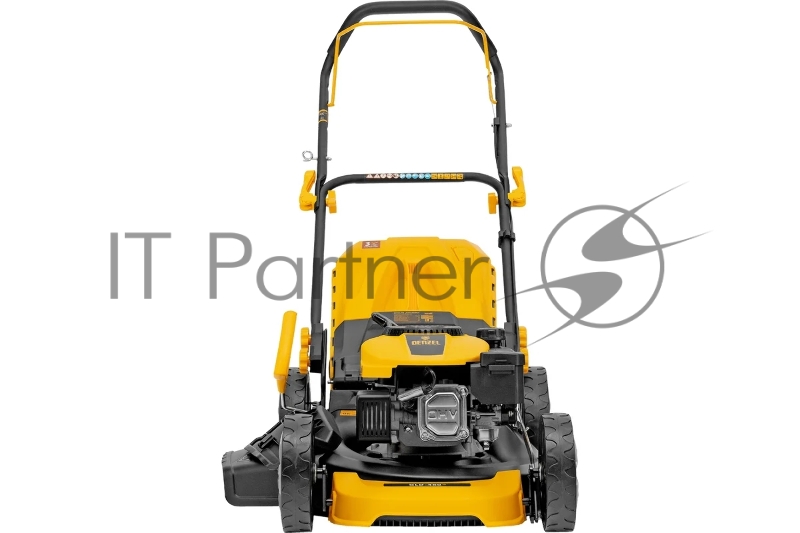 Газонокосилка бензиновая GLD-460-K, 150 см3, 46 см, 50 л Denzel