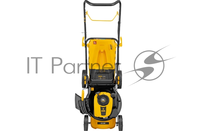 Газонокосилка бензиновая GLD-460-K, 150 см3, 46 см, 50 л Denzel