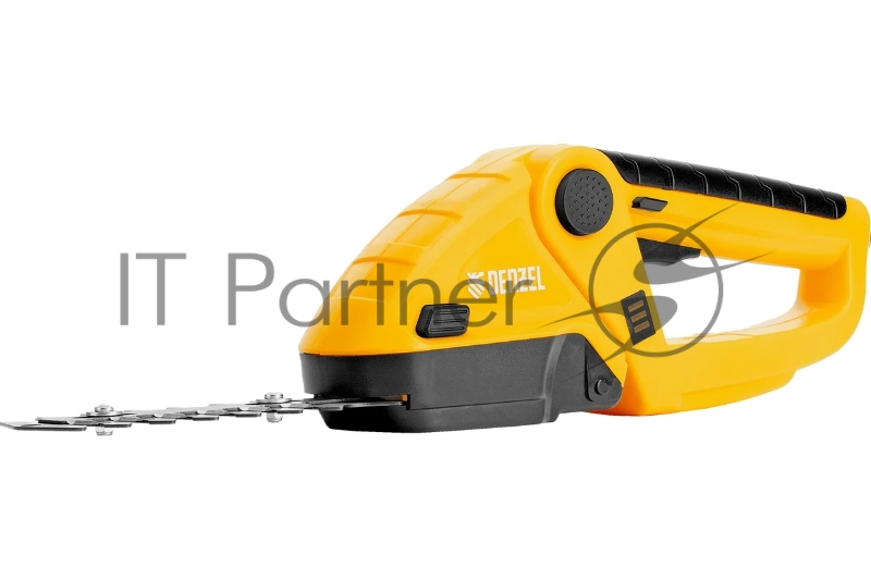 Ножницы-кусторез аккумуляторные GS-7, Li-Ion, 7,2 В Denzel