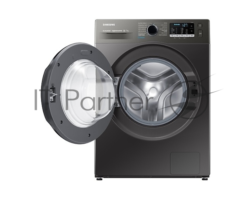 Стиральная машина Samsung WW70AGAS22AX нержавеющая сталь, загрузка фронтальная 7 кг, 1200 об/мин, класс: A+++