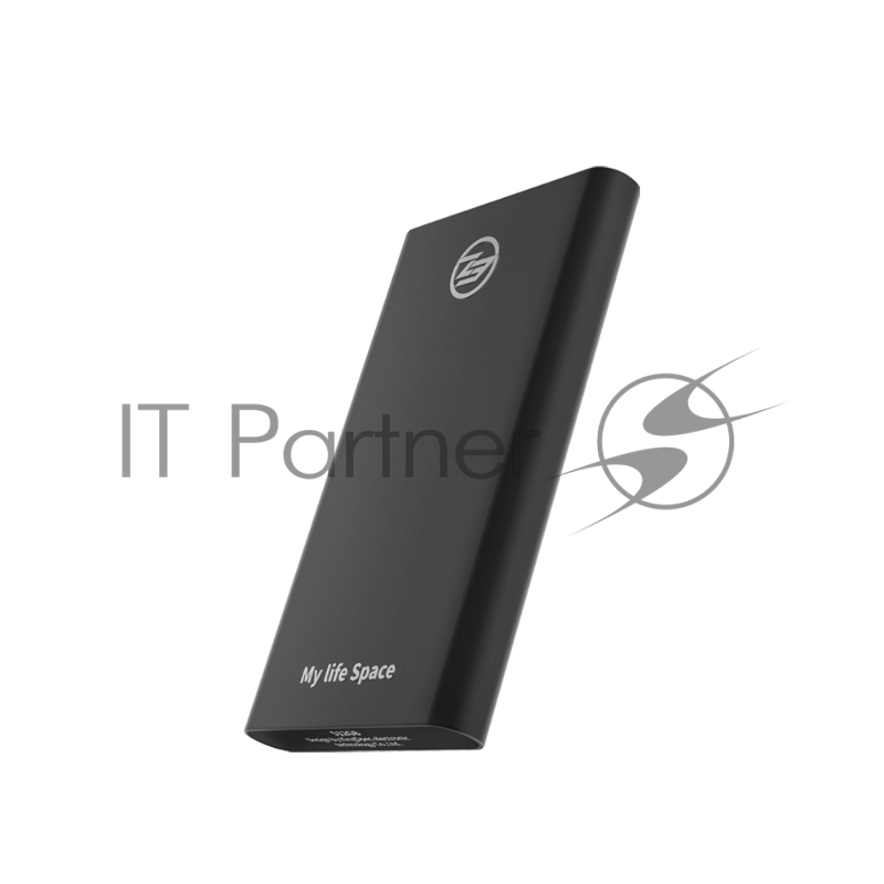 Твердотельный накопитель Kingspec External SSD Z3-128 (Black), 128GB, Type-C/A, USB 3.1 Gen 1, R/W up to 550/up to 450MB/s, 81x42x9mm, 35g. (3 года)