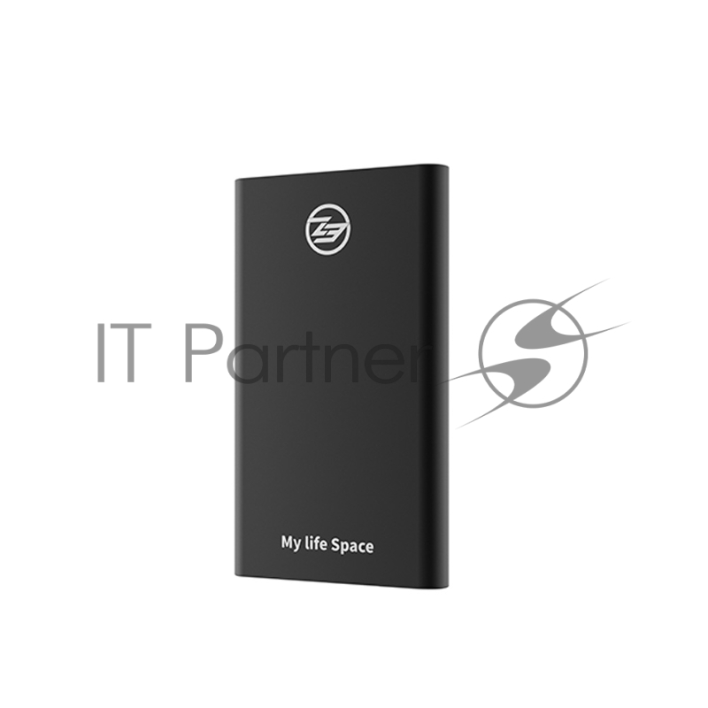 Твердотельный накопитель Kingspec External SSD Z3-128 (Black), 128GB, Type-C/A, USB 3.1 Gen 1, R/W up to 550/up to 450MB/s, 81x42x9mm, 35g. (3 года)