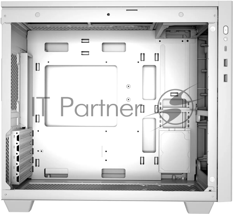 Корпус Bloody BD-CC117F белый без БП mATX 5x120mm 1xUSB2.0 1xUSB3.0 audio bott PSU