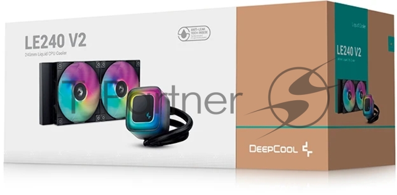 Система жидкостного охлаждения DeepСool LE240 V2 Black (R-LE360-BKAMMC-G-2)