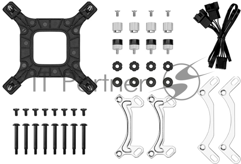 Система жидкостного охлаждения DeepСool LE240 V2 Black (R-LE360-BKAMMC-G-2)
