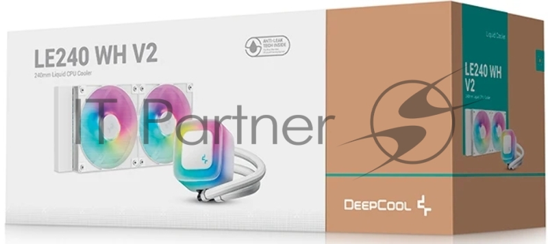Система жидкостного охлаждения DeepСool LE240 V2 WH (R-LE360-BKAMMC-G-2)