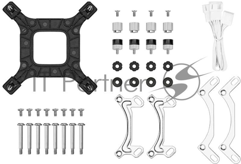 Система жидкостного охлаждения DeepСool LE240 V2 WH (R-LE360-BKAMMC-G-2)