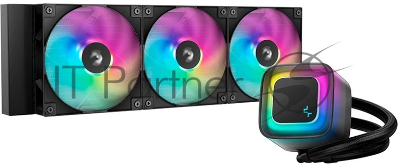 Система жидкостного охлаждения DeepСool LE360 V2 Black (R-LE360-BKAMMC-G-2)