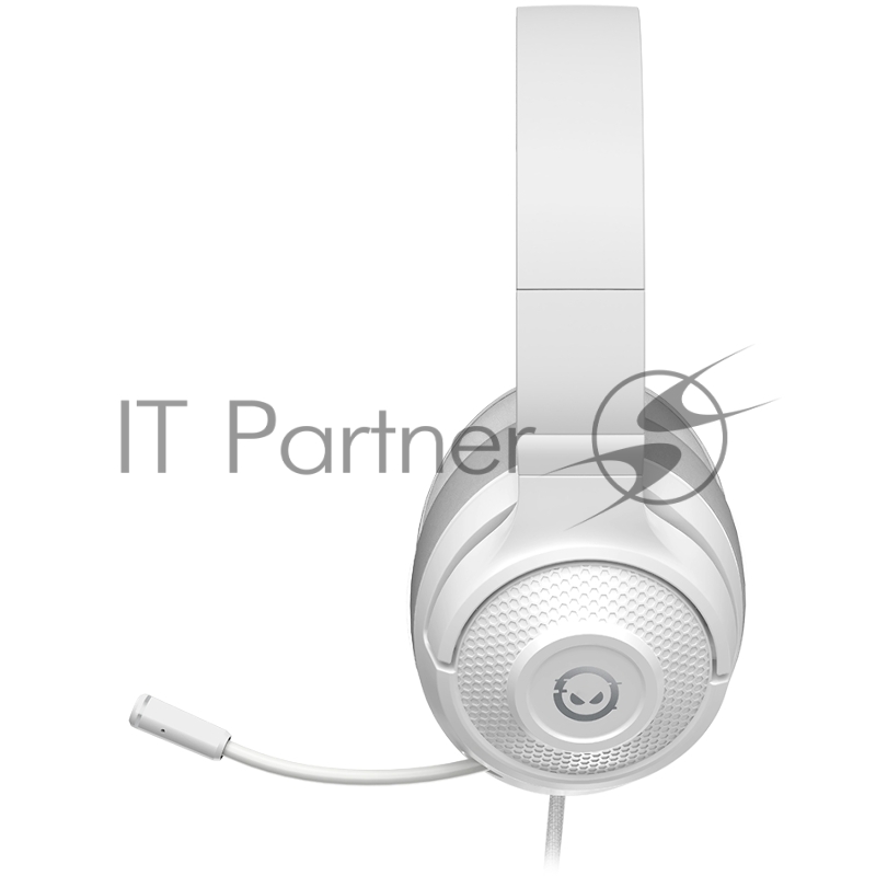 Игровая гарнитура LORGAR Noah 101, Gaming headset with microphone, 3.5mm jack connection, cable length 2m, foldable design, PU leather ear pads, size: 185*195*80mm, 0.245kg, white. (LRGGHS101W)