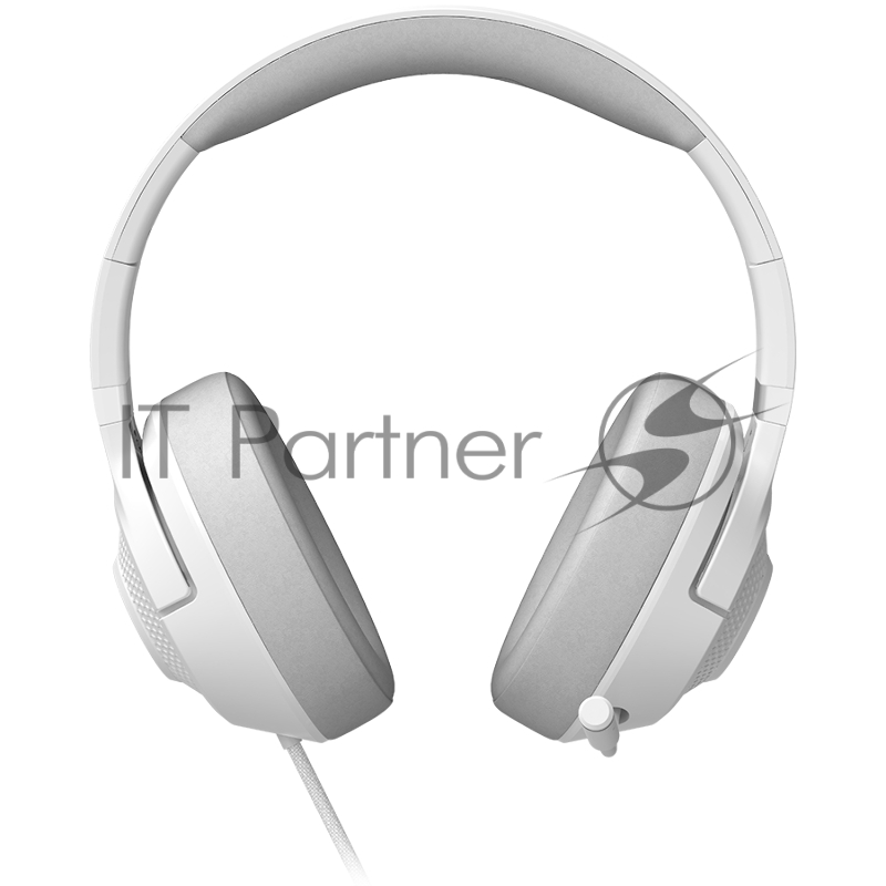 Игровая гарнитура LORGAR Noah 101, Gaming headset with microphone, 3.5mm jack connection, cable length 2m, foldable design, PU leather ear pads, size: 185*195*80mm, 0.245kg, white. (LRGGHS101W)