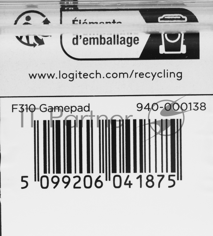 Геймпад LOGITECH F310 Wired GamePad Black USB