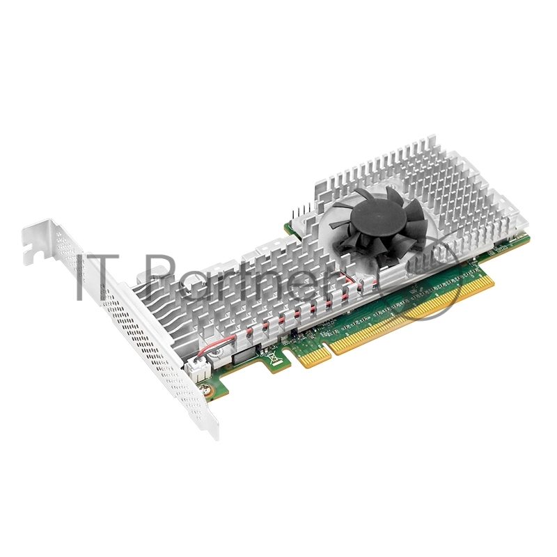 Адаптер LR-LINK PCle4.0 x16 4*SFF-8654 8i NVMe Switch Adapter