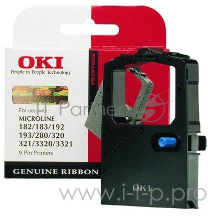 Картридж с красящей лентой для матричного принтера OKI Microline 182/183/280/320/321/3320/3321/