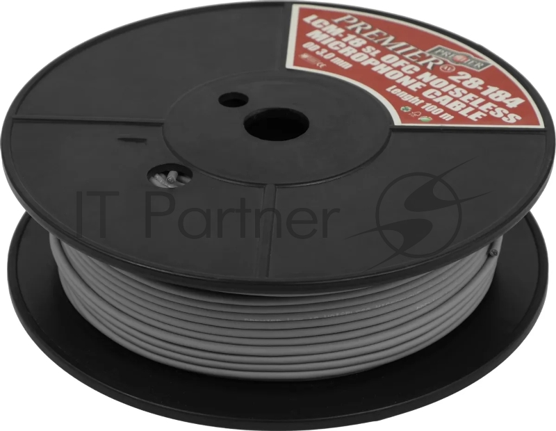 Кабель акустический Premier LCM-18 SL 100м. серебристый (28-184 100)