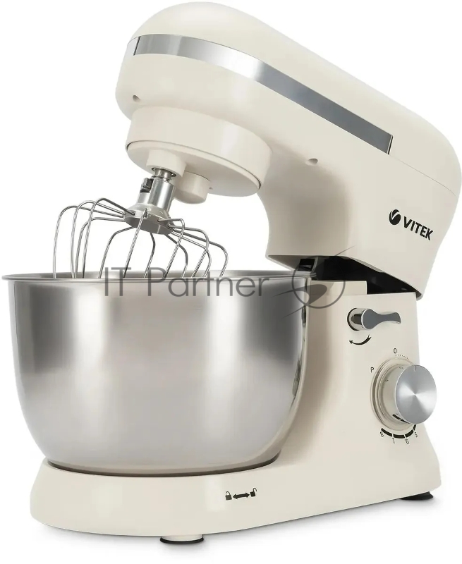 Миксер планетарный Vitek VT-PM0110 1500Вт кремовый
