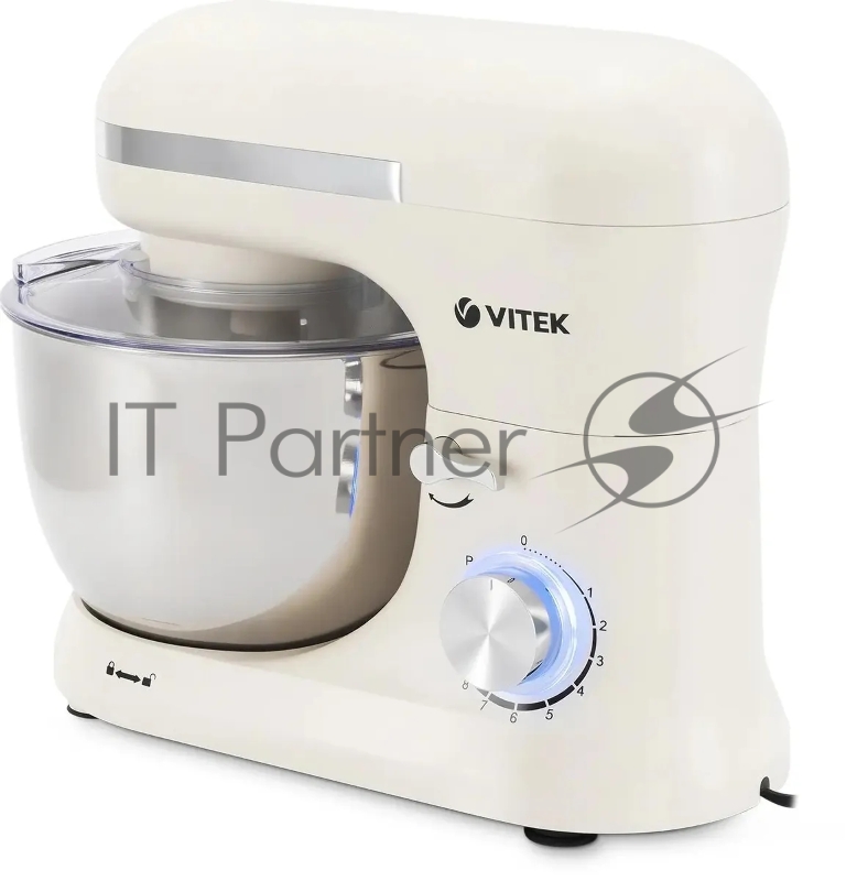 Миксер планетарный Vitek VT-PM0110 1500Вт кремовый