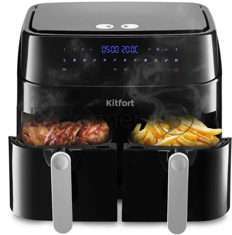 Аэрогриль Kitfort КТ-2250 1750Вт черный