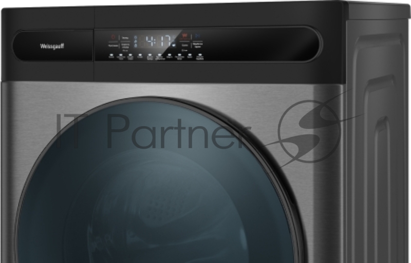 Стиральная машина Weissgauff WMD 49411 DC Inverter класс: B загр.фронтальная макс.:11кг (с сушкой) темно-серебристый инвертер