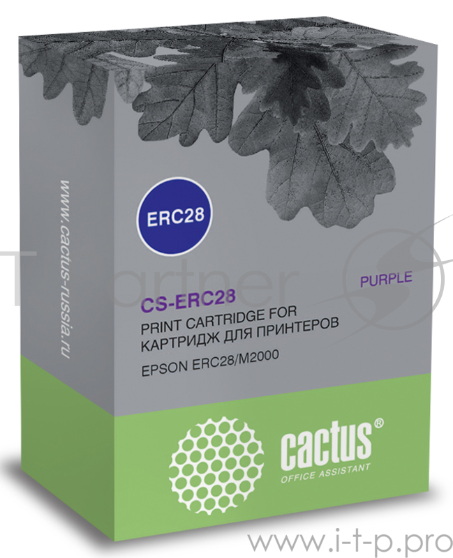 Картридж ленточный Cactus CS-ERC28 фиолетовый для Epson ERC28/M2000