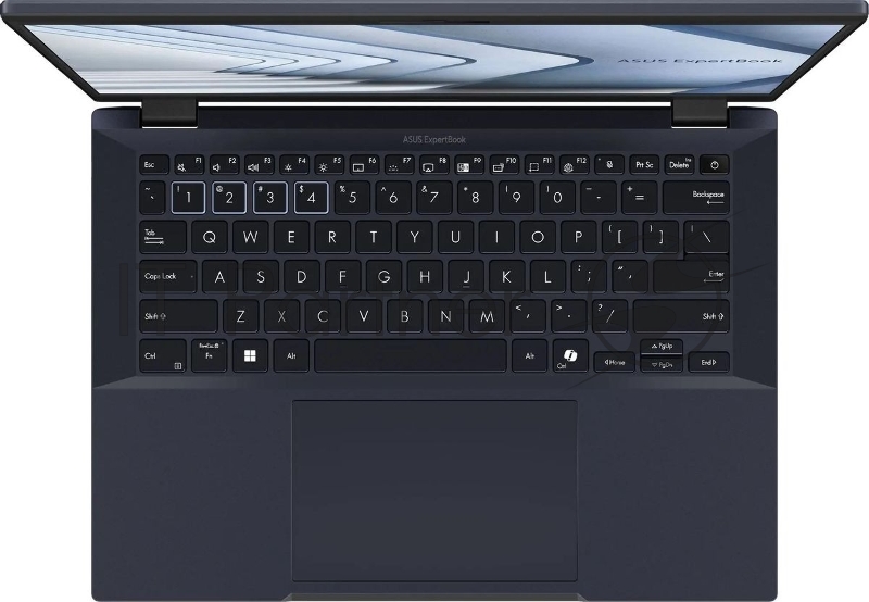 Ноутбук ASUS ExpertBook B3 B3404CMA Intel Core Ultra 7 155U 1700MHz/14/1920x1200/16GB/1024 SSD/Intel Graphics/Wi-Fi/Bluetooth/Windo 11 Pro (90NX0711-M00H40_Win11P) Star Black