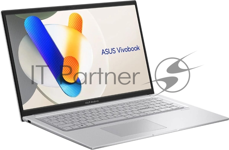 Ноутбук ASUS VivoBook 17 X1704VA Intel Core i7 1355U 1700MHz/17.3/1920x1080/16GB/10 SSD/Intel Iris Xe Graphics/Wi-Fi/Bluetooth/Windo 11 Pro Silver