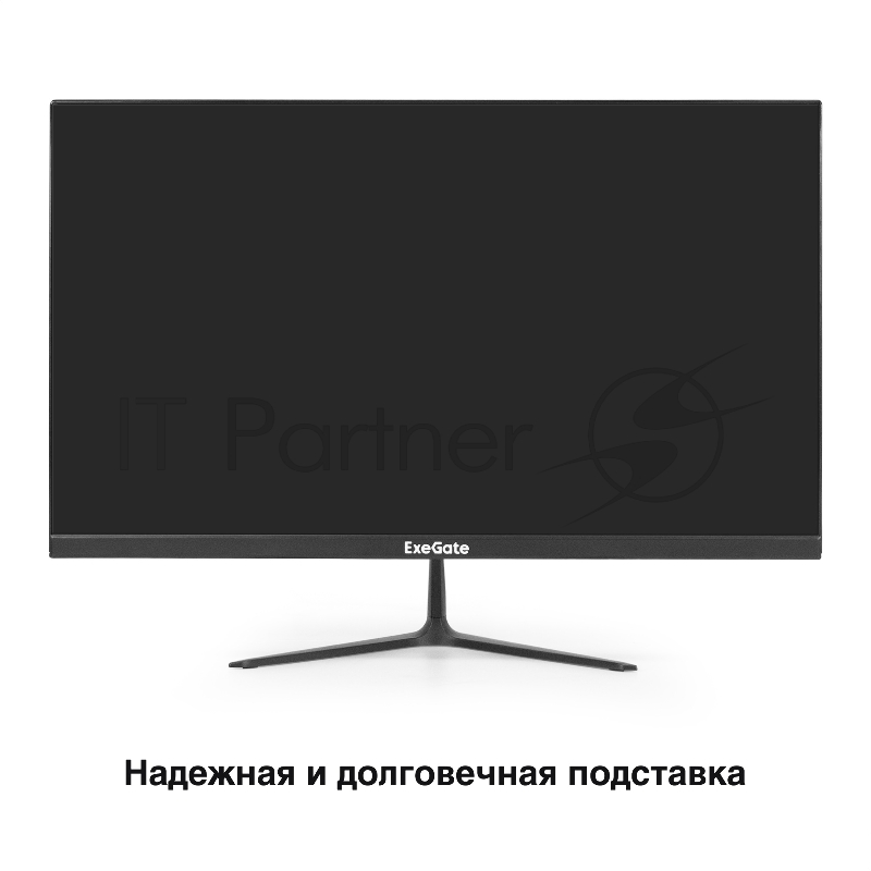 Монитор игровой с аудио 23.8 165 Гц ExeGate Combat EG2407CA (IPS LED Grade A+, FHD, 1920x1080@165Гц, 16:9, 300cd/m2, 1000:1, 178°/178°, 1ms, Speakers, HDMI, DisplayPort, audio-out, USB, Flicker-free, FreeSync, Low Blue Light, кабель HDMI 1.5м, VESA 7