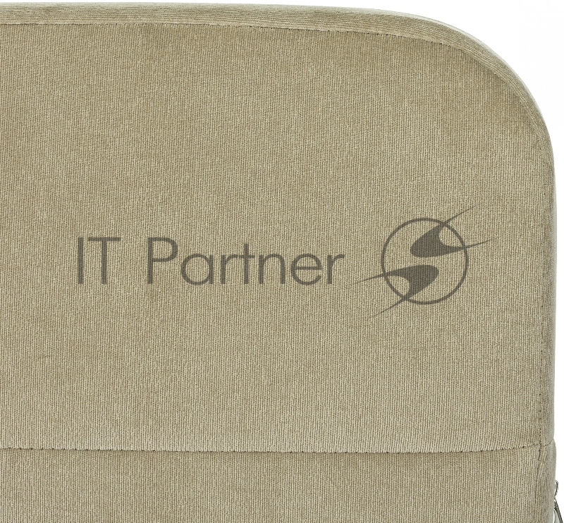 Кресло Бюрократ Triest Fabric песочный Light-21 крестов. металл черный