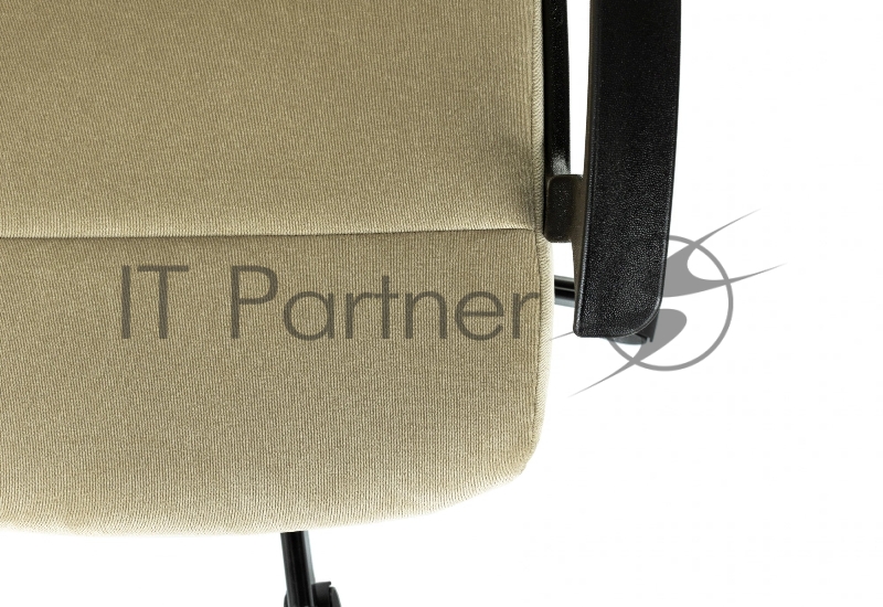 Кресло Бюрократ Triest Fabric песочный Light-21 крестов. металл черный