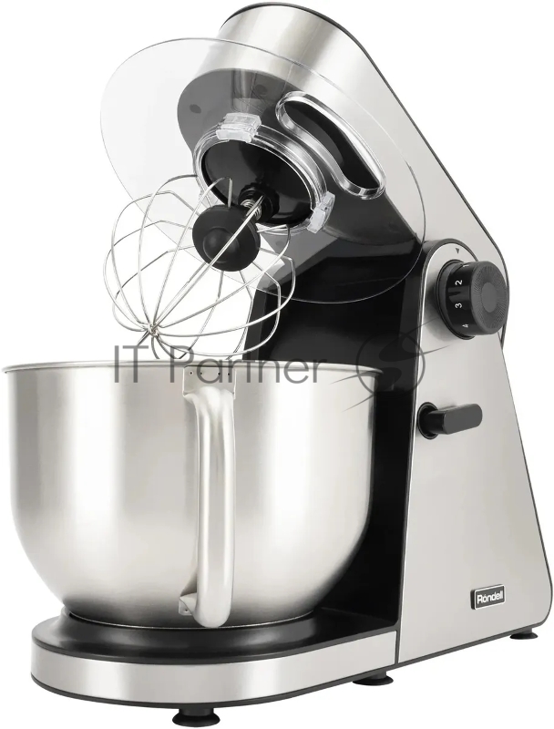 Кухонная машина Rondell RDE-1405 планетар.вращ. 1800Вт серебристый