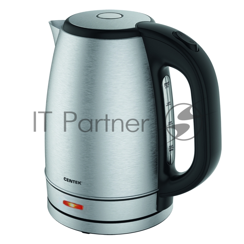 Чайник Centek CT-1071 (матовый) металл 2.0л, внутренняя металлическая отделка крышки