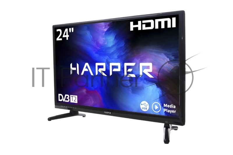 Телевизор Harper 24 24R470T черный LED HD 50Hz