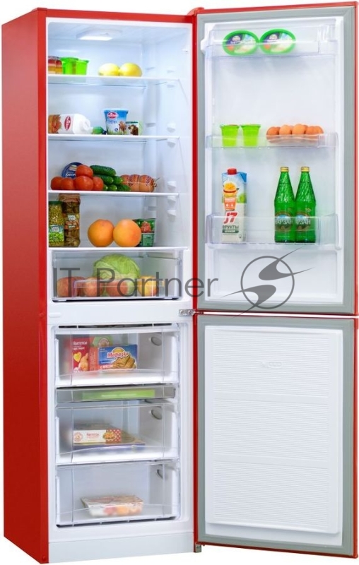 Холодильник Nordfrost NRB 152 Or оранжевый двухкамерный 205/115л морозилка снизу