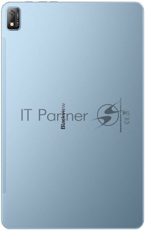 Планшет ARK Blackview Tab 16 T616 (2.0) 8C RAM8Gb ROM256Gb 11 IPS 2000x1200 3G 4G Android 12 синий 13Mpix 8Mpix BT GPS WiFi Touch microSDXC 1Tb 7680mAh 6.7hr