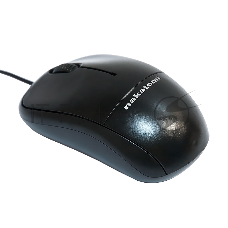 Nakatomi Navigator - опт. мышка, 3 кнопки + ролик, USB, черная