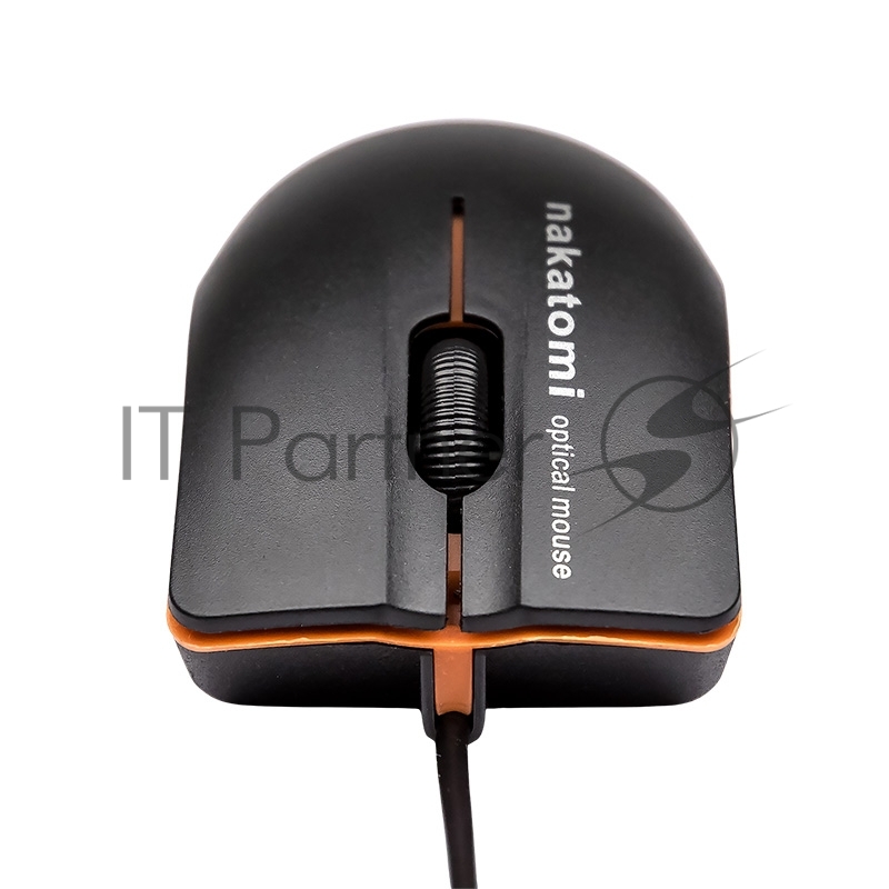 Проводная оптическая мышь Nakatomi MON-03U black