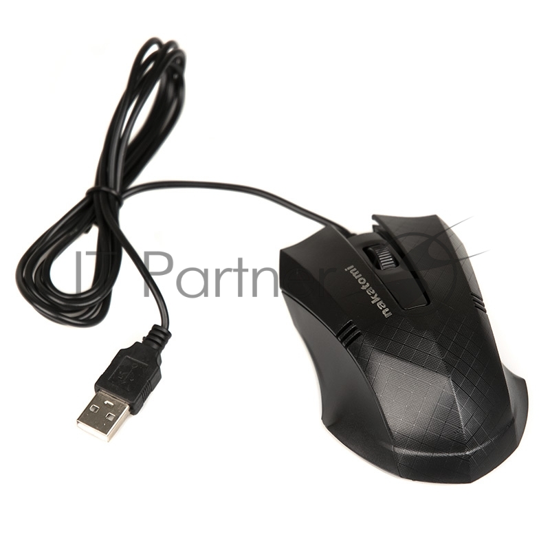 Проводная оптическая мышь Nakatomi MON-04U черный