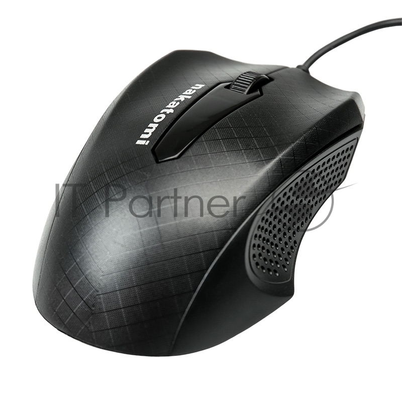 Проводная оптическая мышь Nakatomi MON-07U черный