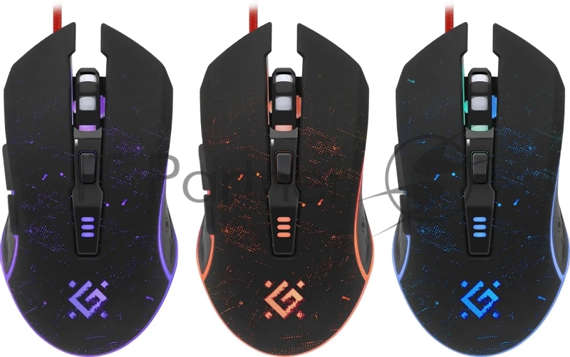 Мышь DEFENDER (52907) Draglen GM-907 черный