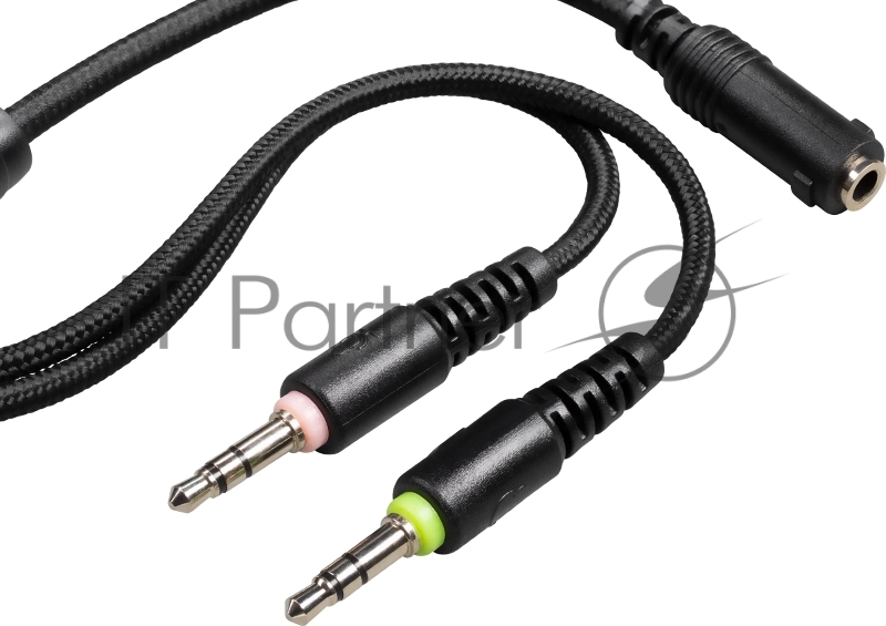 Гарнитура игровая DEFENDER (64548) Abyss черный, провод 2 м