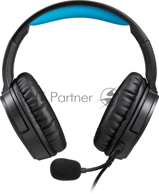 Гарнитура игровая DEFENDER (64548) Abyss черный, провод 2 м