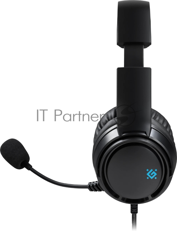 Гарнитура игровая DEFENDER (64548) Abyss черный, провод 2 м