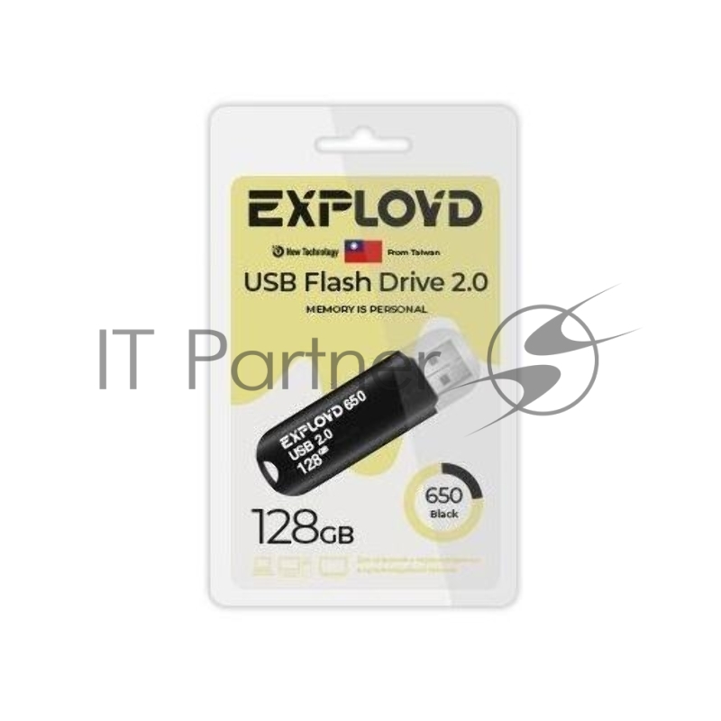 Флэш-накопитель EXPLOYD EX-128GB-650-Black