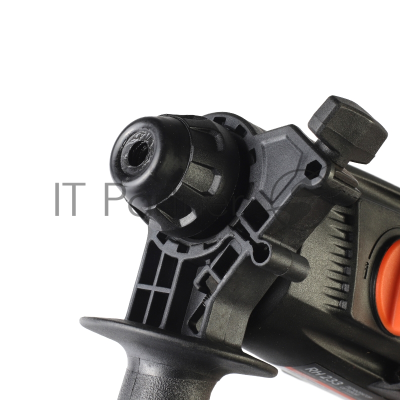 Перфоратор PATRIOT RH 233, SDS+, мощность 650Вт, 2,2 Дж, 3 режима работы, макс.диаметр 24мм, глубиномер, дополнительная ручка, кейс