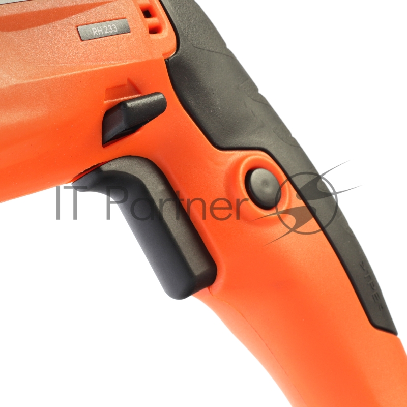 Перфоратор PATRIOT RH 233, SDS+, мощность 650Вт, 2,2 Дж, 3 режима работы, макс.диаметр 24мм, глубиномер, дополнительная ручка, кейс