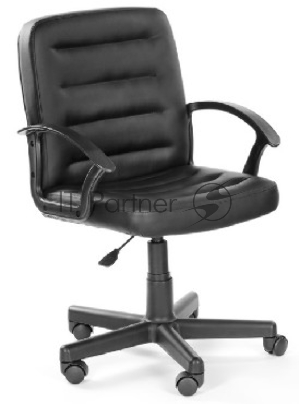 OLSS Кресло Чип 192 Ультра черный экокожа Крестовина «Мозес», диаметр 600 мм.Подлокотники: «Мозес».Обивочные материалы: Экокожа,Газпатрон: стандартный газпатрон .Механизм: Опора-пиастра (регулировка высоты сидения). Ролик: стандартный ролик.Размеры: