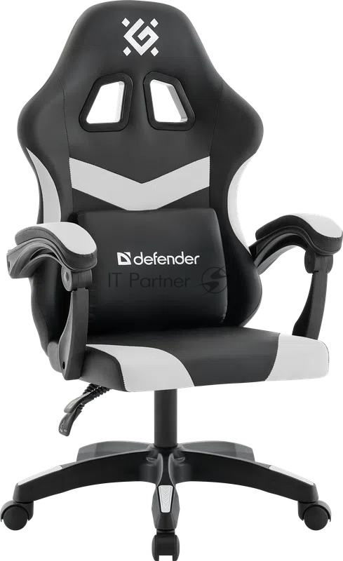 Кресло игровое Defender Runa Черн/белый,класс 2,PU