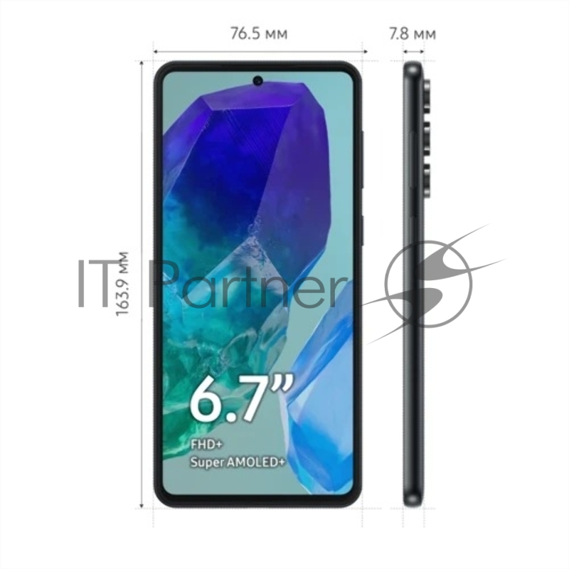 Смартфон Samsung Galaxy M55 8/128Gb черный