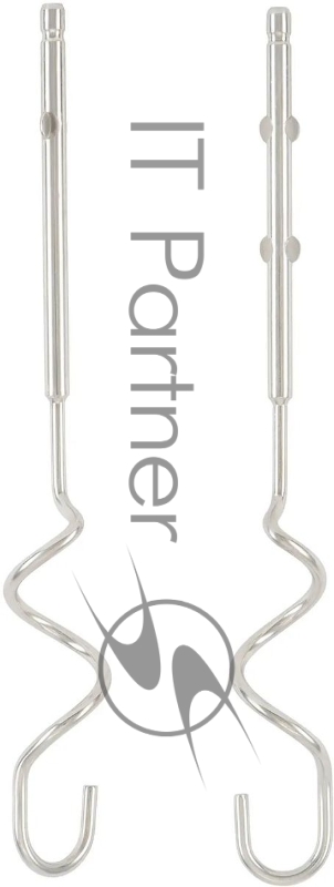 Миксер ручной Rondell RDE-1354 800Вт черный/серебристый