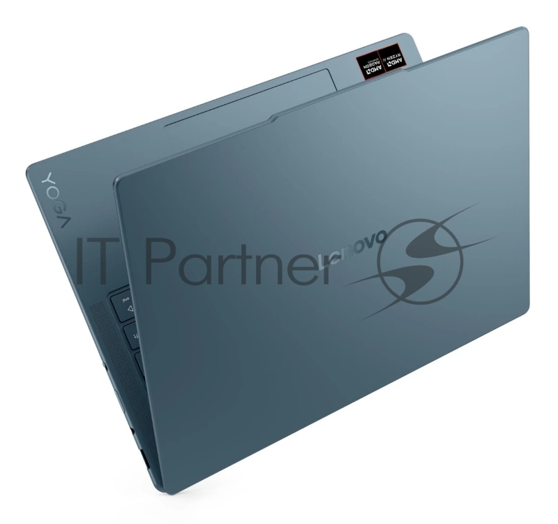 Ноутбук/ Lenovo Yoga Slim 7 14AKP10 14(2880x1800 OLED)/AMD Ryzen AI 7 350(2Ghz)/32768Mb/1024PCISSDGb Radeon 860M/Cam/BT/WiFi/70WHr/war 1y/1.19kg/tidal teal/Win11Home + 65W, RU kbd